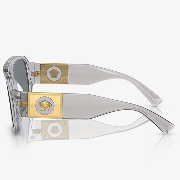 Versace Transparent Sunglasses - Picture 4 of 10